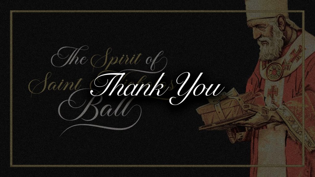 The Spirit of Saint Nicholas Ball, December 6th, 2024