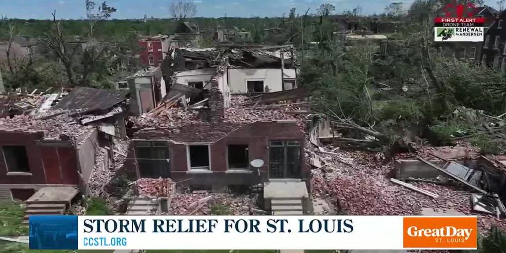 Storm relief for St. Louis